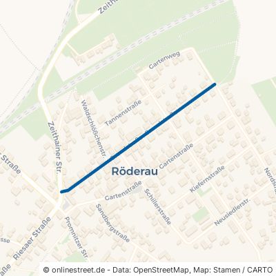 Grundstraße Zeithain Röderau-Bobersen 