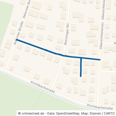 Bozener Straße Rosenheim Fürstätt 