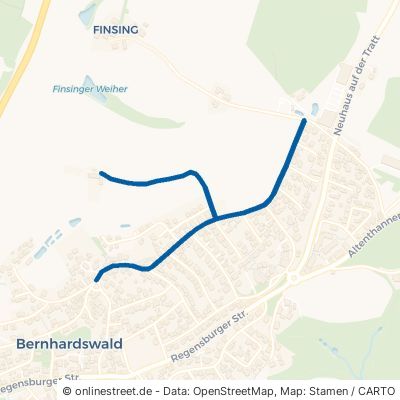 Bayerwaldstraße Bernhardswald 