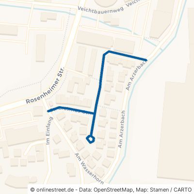 Sankt-Erasmus-Straße Raubling Redenfelden 