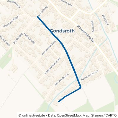 Schulstraße Hasselroth Gondsroth 