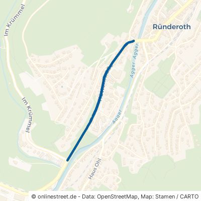 Hüttenstraße Engelskirchen Ründeroth 