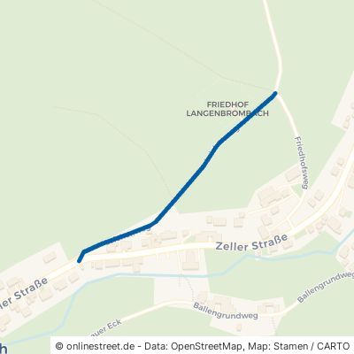 Leichenweg Brombachtal Langenbrombach 