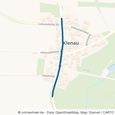 Ortsstraße Gerolsbach Klenau 