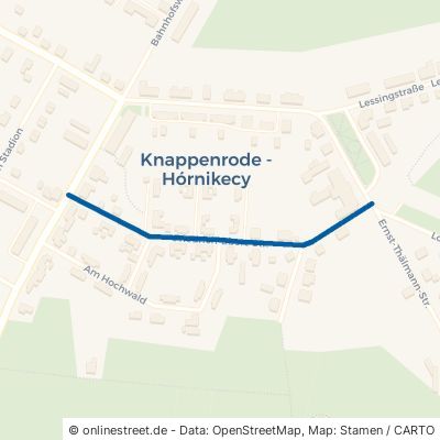 Friedrich-Ebert-Straße Hoyerswerda Knappenrode 