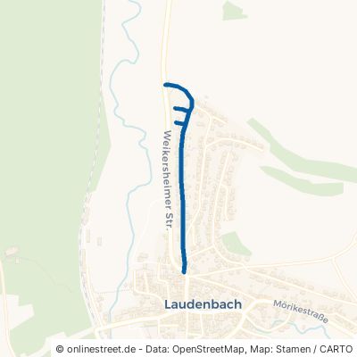 Von-Hatzfeld-Straße Weikersheim Laudenbach 