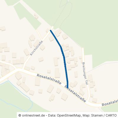 Neue Straße Schmalkalden Wernshausen 