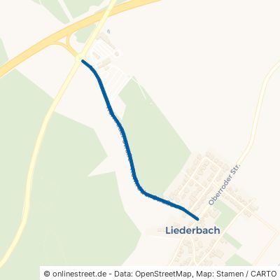 Romröder Straße Alsfeld Liederbach 
