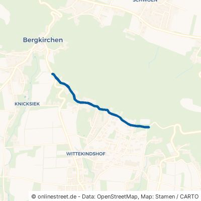 Wiehengebirgsstraße Bad Oeynhausen Volmerdingsen 