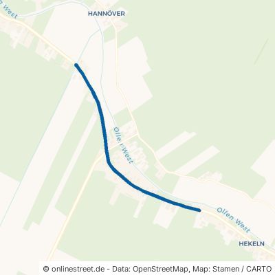 Hiddigwarder Straße Berne Hiddigwarden 