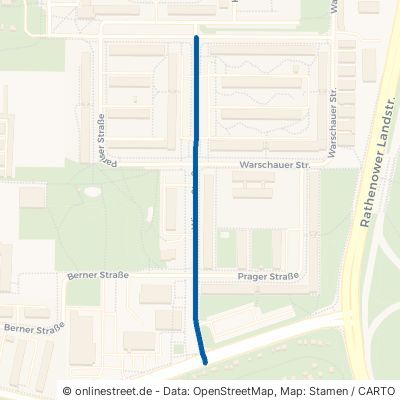 Wiener Straße Brandenburg an der Havel Hohenstücken 