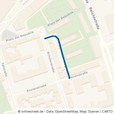 Anna-Schneider-Weg Gera Innenstadt 