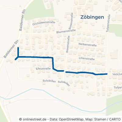 Enzianstraße Unterschneidheim Zöbingen 