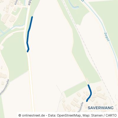 Kreuzäckerweg Rainau Saverwang 