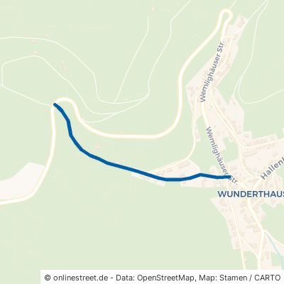 Girkhäuser Weg Bad Berleburg Wunderthausen 
