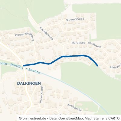 Sechtastraße Rainau Dalkingen 