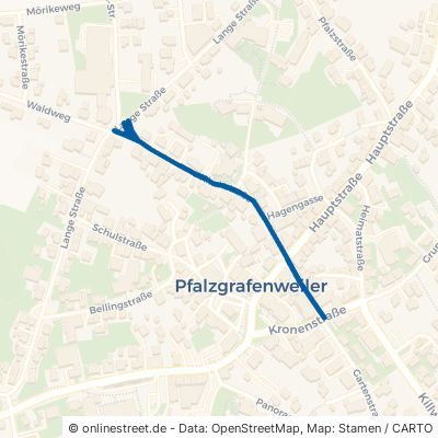 Kirchstraße Pfalzgrafenweiler 