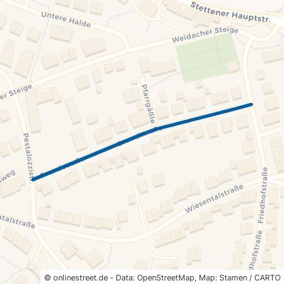 Grundstraße Leinfelden-Echterdingen Stetten 