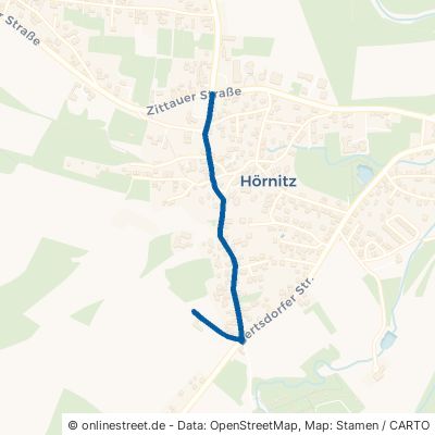 Straße Der Jugend Bertsdorf-Hörnitz Hörnitz 