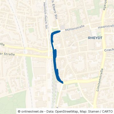 Wilhelm-Schiffer-Straße Mönchengladbach Rheydt 