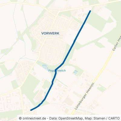 Karrenweg Celle Vorwerk 