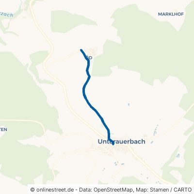 Flurstraße Schwarzach bei Nabburg Unterauerbach 