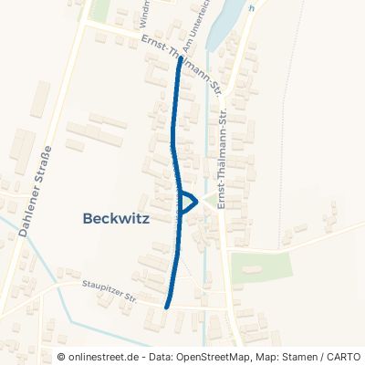 Karl-Liebknecht-Straße Torgau Beckwitz 