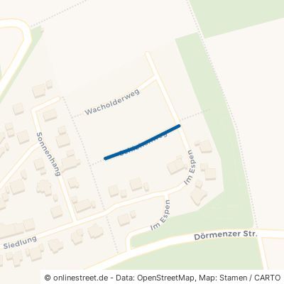 Schlehenweg Ilshofen Ruppertshofen 