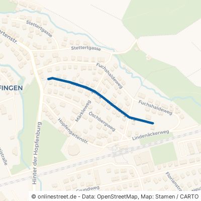 Wörnsbergweg Reutlingen Sondelfingen 