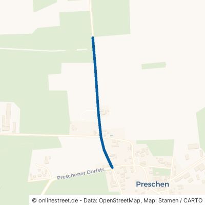 Schacksdorfer Straße Neiße-Malxetal Preschen 