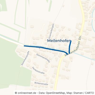Aiglsbacher Straße Mainburg Meilenhofen 