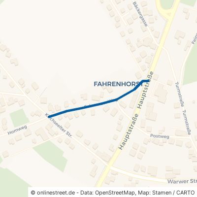 Schwarzer Weg Stuhr Fahrenhorst 