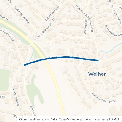 Fröbelstraße Kulmbach Weiher 