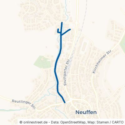Nürtinger Straße Neuffen 