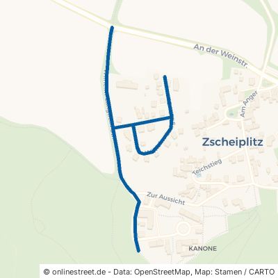 Wilhelm-Langbein-Straße Freyburg (Unstrut) Zscheiplitz 