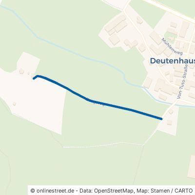 Burgweg Weilheim im OB Deutenhausen 