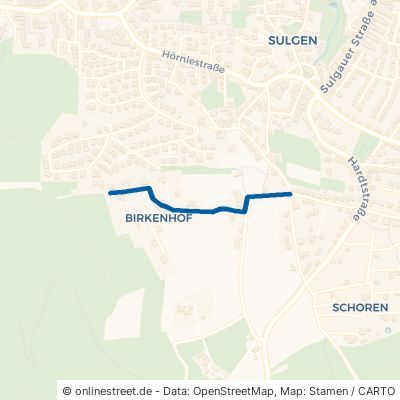 Birkenhofweg Schramberg Sulgen 