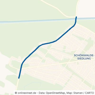 Falkenseer Straße 14621 Schönwalde-Glien Schönwalde-Siedlung 