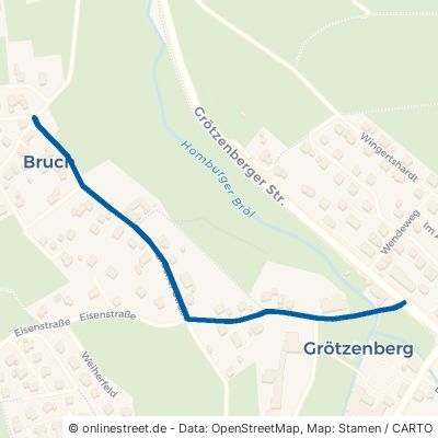Brucher Straße Nümbrecht Grötzenberg 