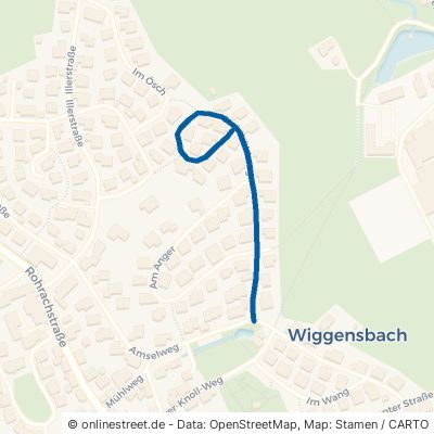 Steinbühlweg Wiggensbach Egg 
