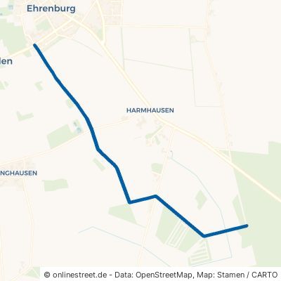 Teichweg Ehrenburg Wesenstedt 