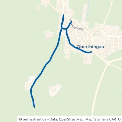 Bergstraße Unterthingau Oberthingau 