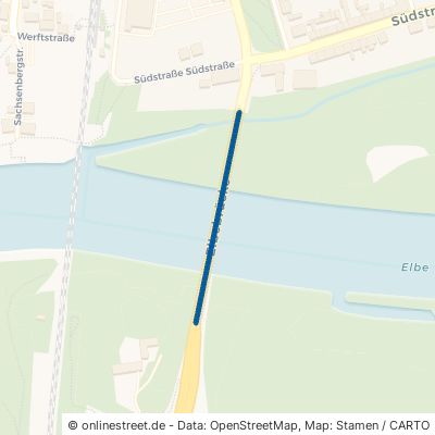 Elbebrücke Dessau-Roßlau Roßlau 