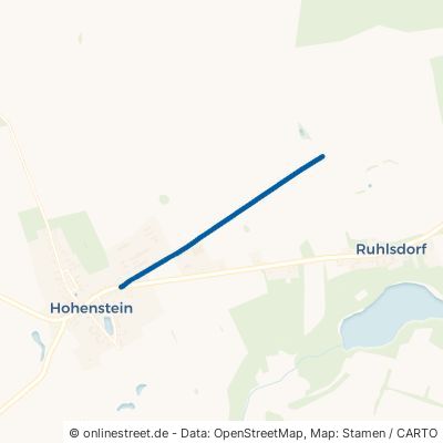 Grunower Weg Strausberg Hohenstein 