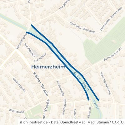 Bachstraße Swisttal Heimerzheim 