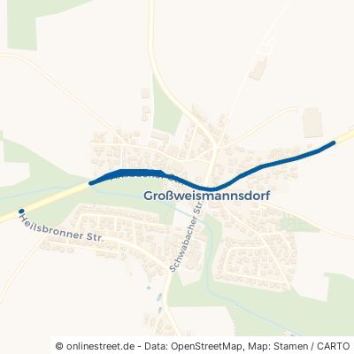 Ansbacher Straße 90574 Roßtal Großweismannsdorf 