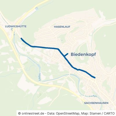 Hainstraße Biedenkopf Ludwigshütte 