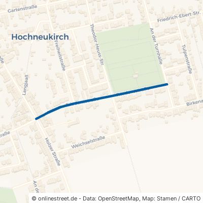 Friedensstraße Jüchen Hochneukirch 