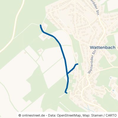 Hintere Leimsbergstraße Söhrewald Wattenbach 