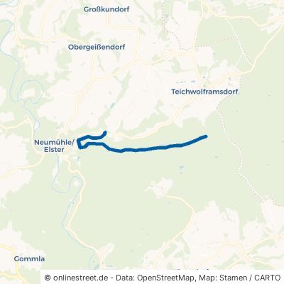 Rückeweg 07980 Neumühle Teichwolframsdorf 